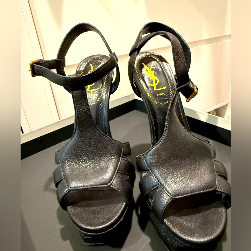 Saint Laurent tribute sandals